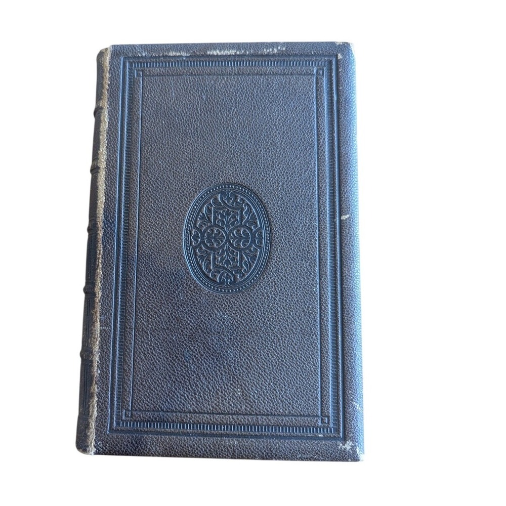 John Greenleaf Whittier Poetical Works Volume II 1857 Leather Bound Antique Book